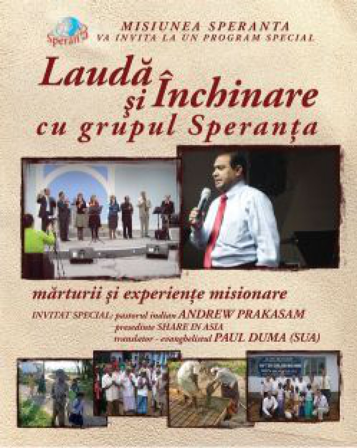 Lauda si inchinare cu grupul Speranta