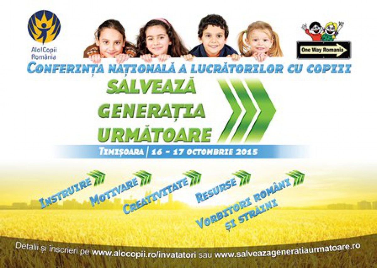 Conferinta Nationala pentru lucratorii cu copiii