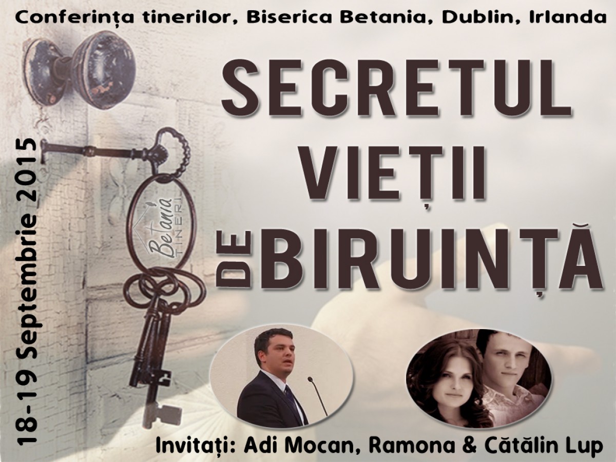 Conferinta tineri Dublin