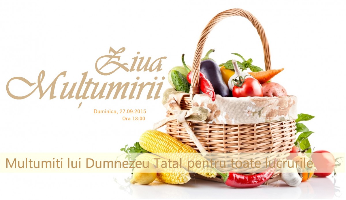 Ziua Mulţumirii – Biserica Baptistă Providența FRANKFURT, Germania