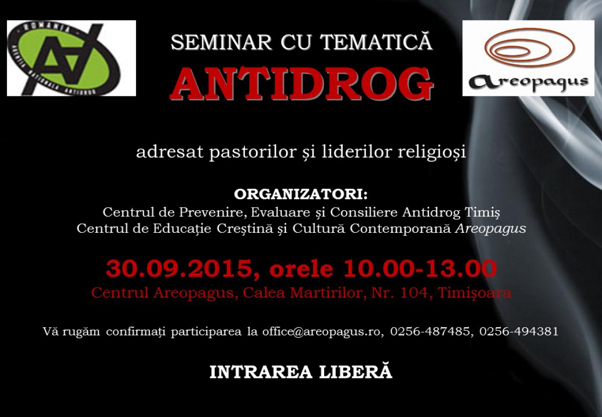 Seminar cu tematică antidrog