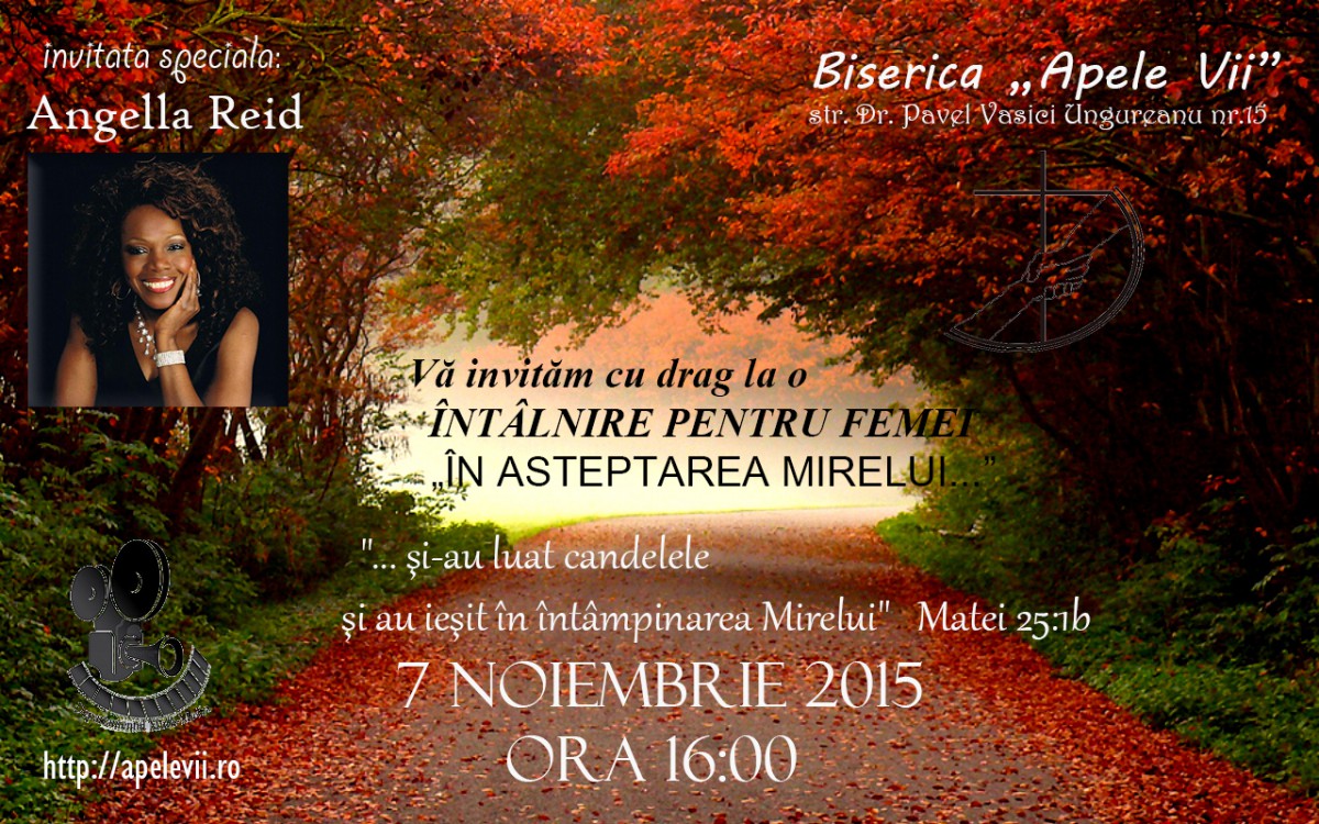Întâlnire pentru femei - 07.11.2015