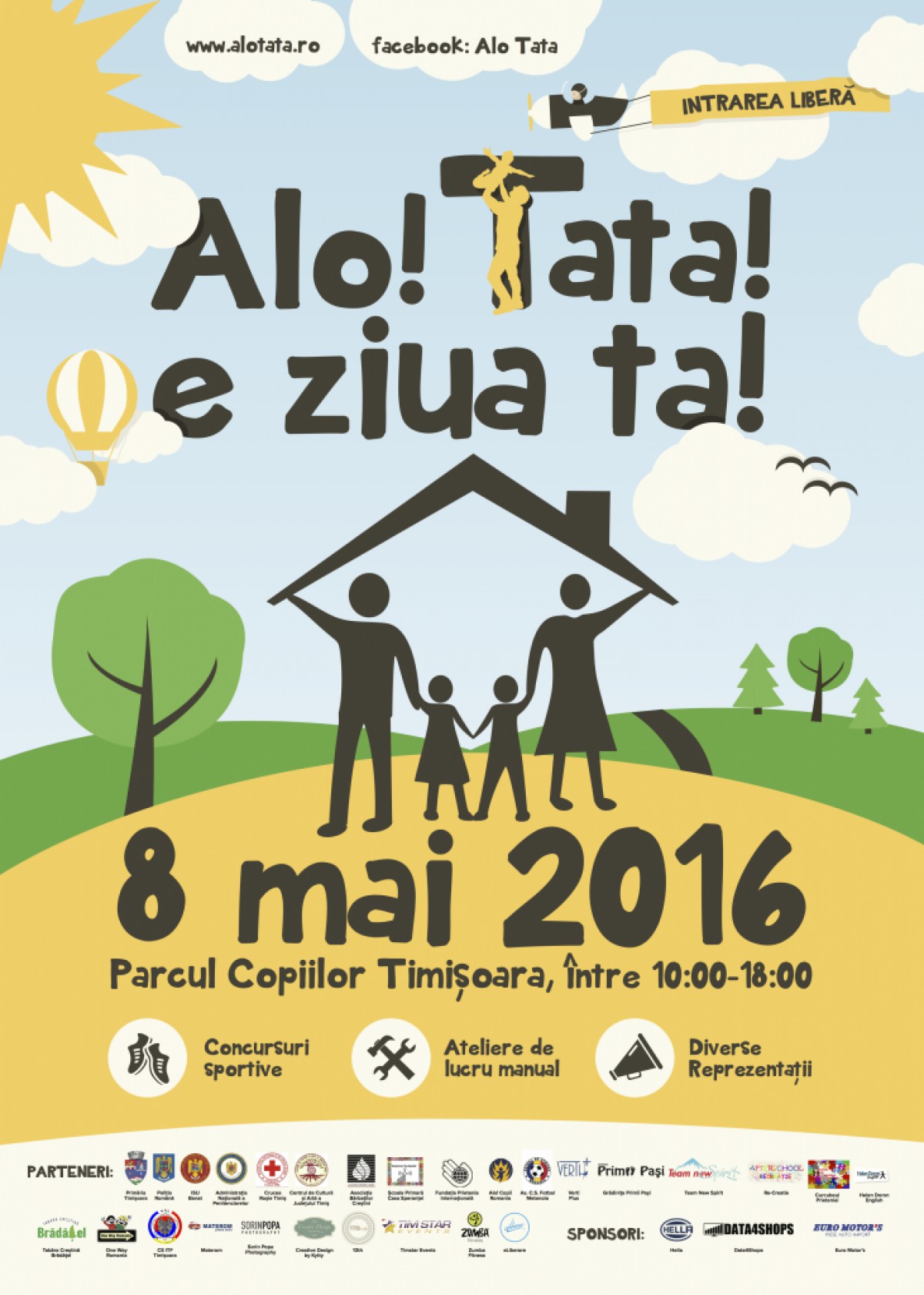 Alo! Tata! E ziua ta! - Ediția a doua - Timișoara și Bacău