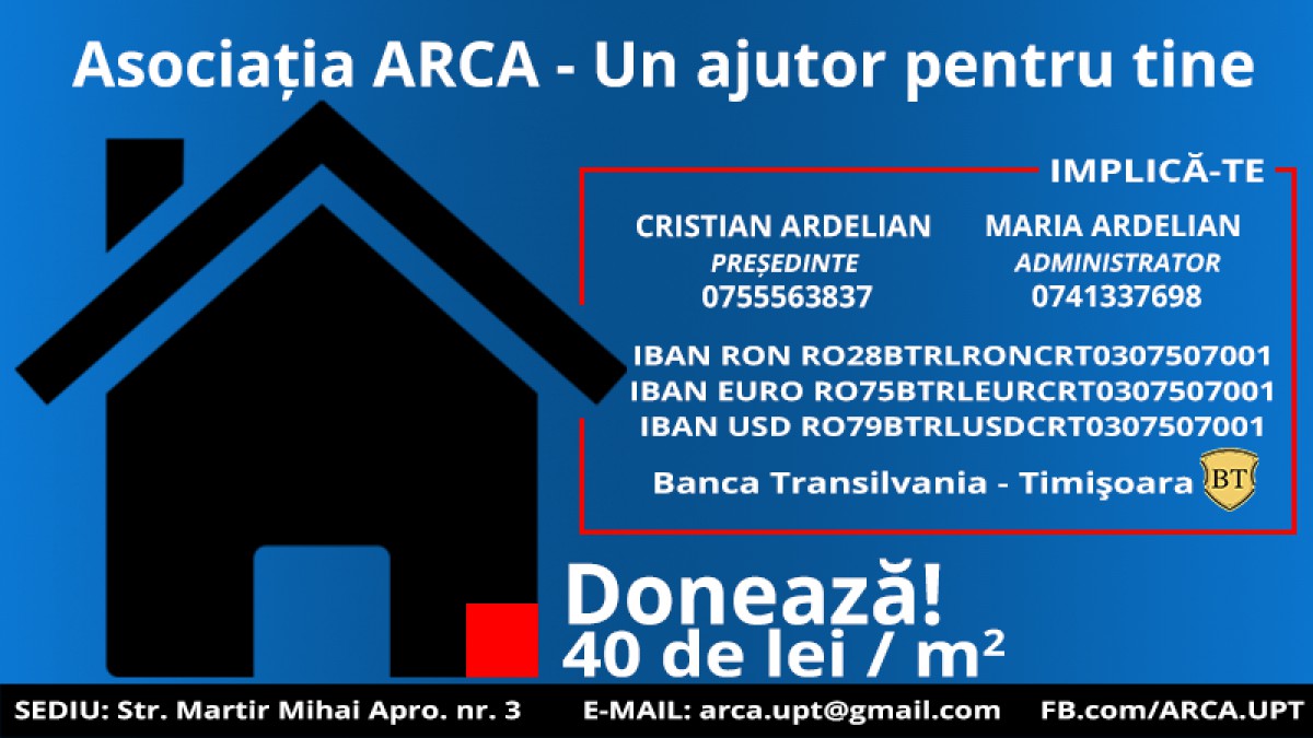 ARCA - Un ajutor pentru tine