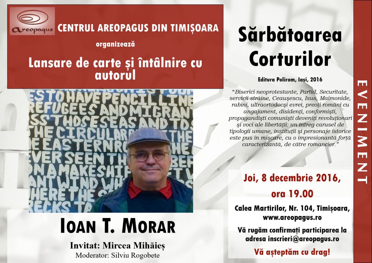 Lansare de carte: „Sărbătoarea Corturilor”