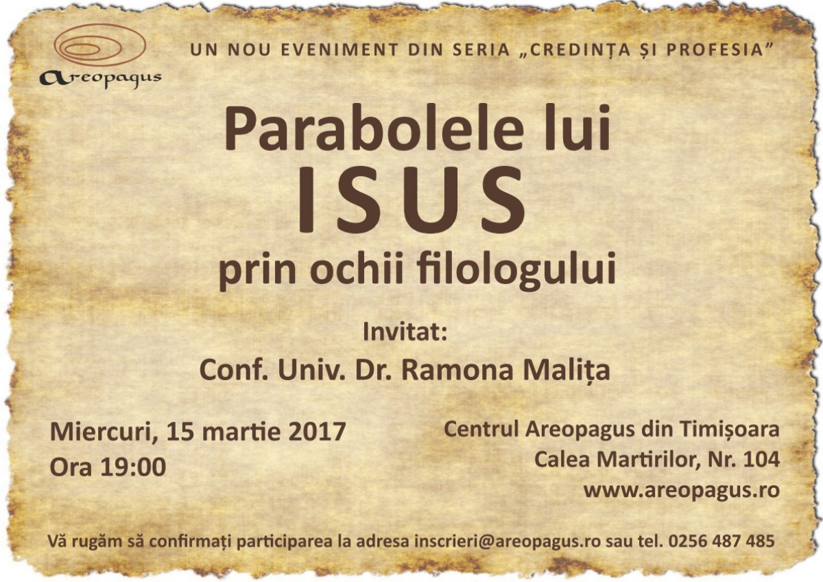 Parabolele lui Isus prin ochii filologului