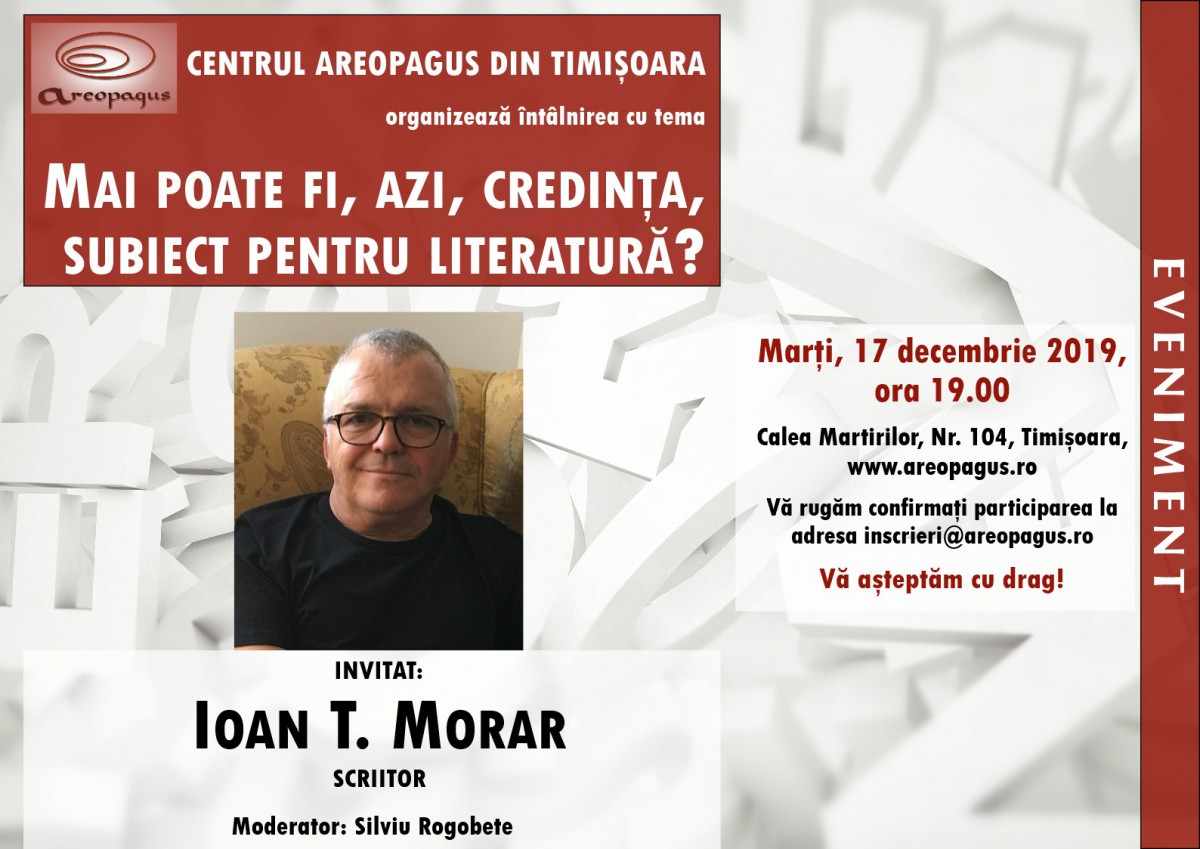 Mai poate fi, azi, credința, subiect pentru literatură?